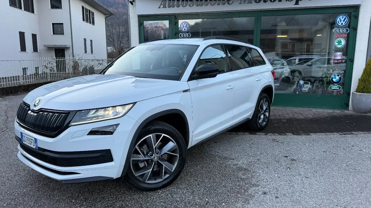 Skoda Kodiaq 2.0 TDI EVO SCR 4x4 DSG SportLine GANCIO DI TRAINO