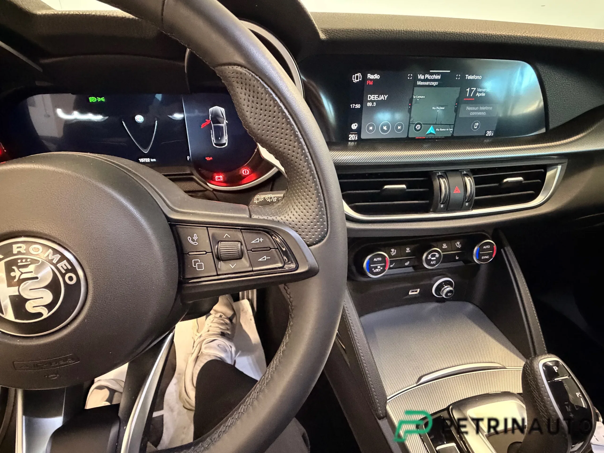 Alfa Romeo Stelvio 2.2 t Veloce Q4 210cv auto Nazionale foto 15