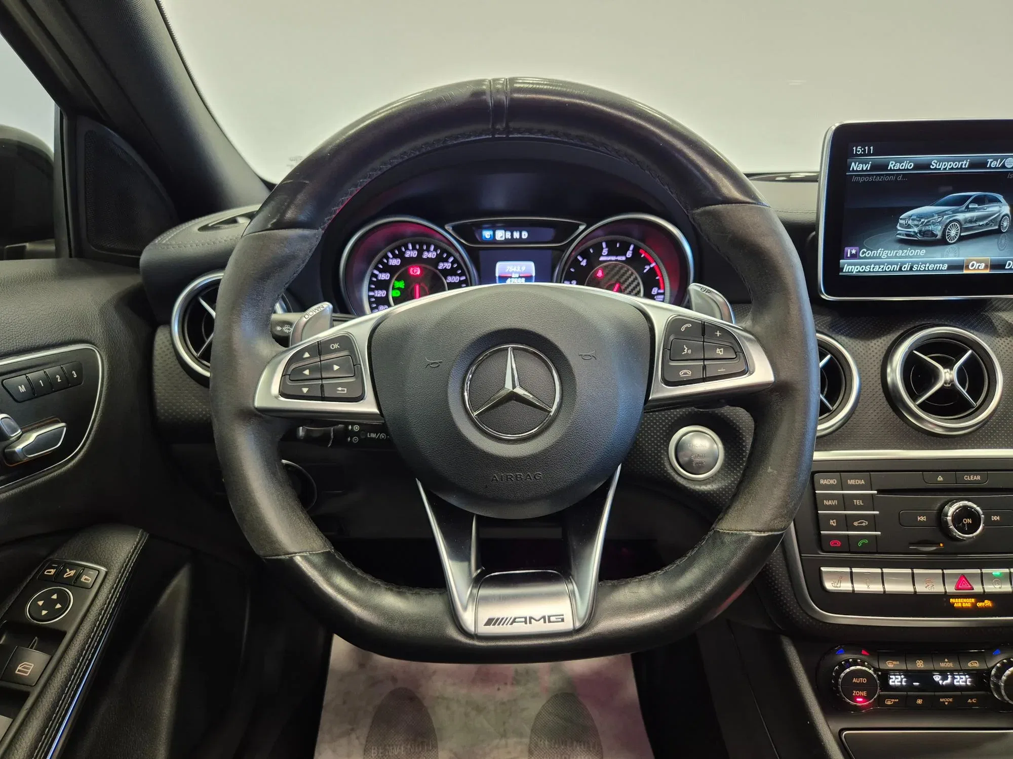 Mercedes A 45 AMG 381cv 4Matic - Tetto - Sedili Guscio - Sosp. Elettroniche foto 10