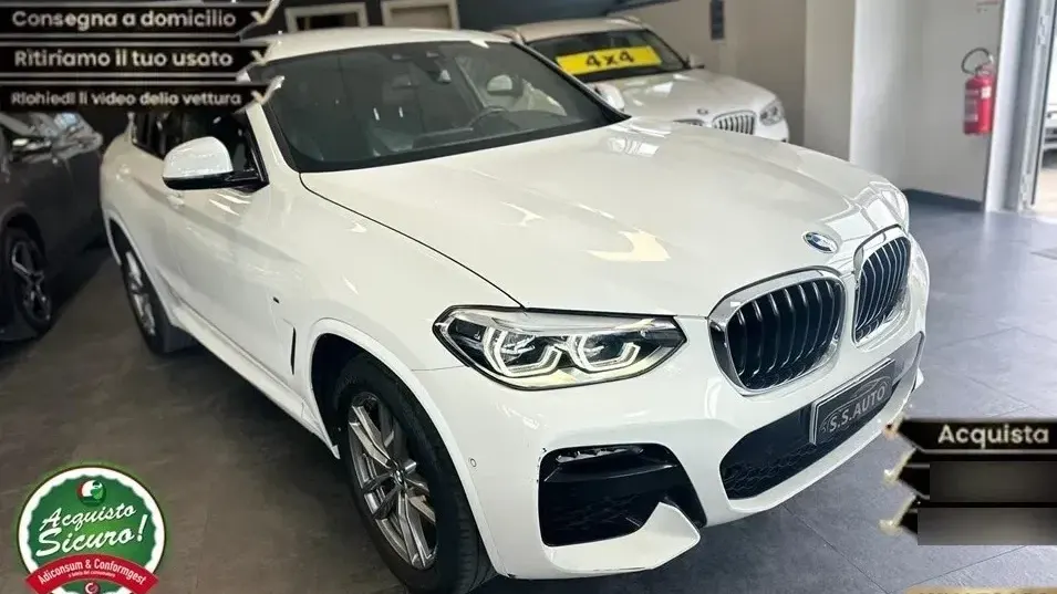 BMW X4 xDrive20d Msport-X TAGLIANDI CERTIFICATI!!!