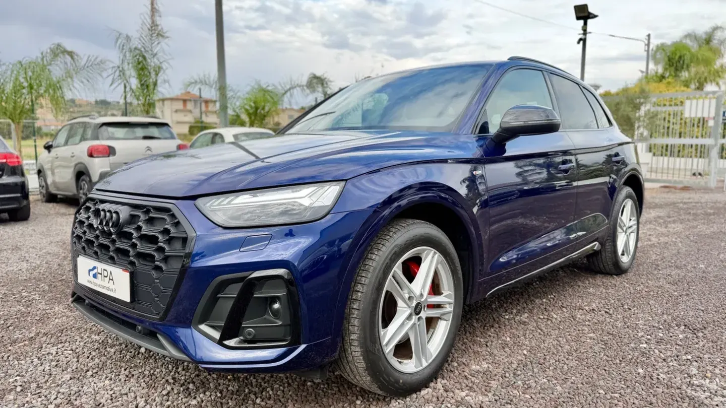 Audi Q5 2.0TDI mild hybrid S-tronic S-line FULL LED PELLE NAVI BLACK EDITION CARPLAY