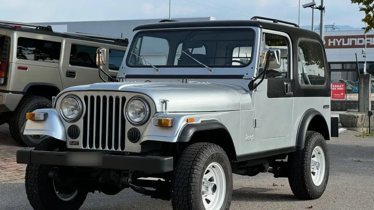 Jeep CJ7 DIESEL 2.4 TUTTA ORIGINALE – OTTIME CONDIZIONI – OK NEOPATENTATI