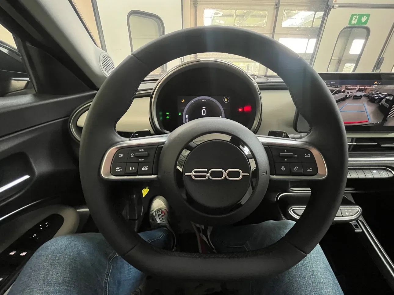 Fiat 600 1.2 hybrid La Prima 110cv auto Km.0 NAZIONALE foto 14