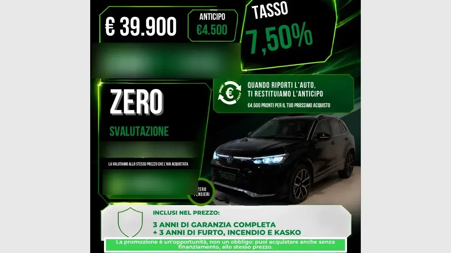 Volkswagen Tiguan 2.0 TDI 150 CV DSG R-Line Plus SVALUTAZIONE ZERO