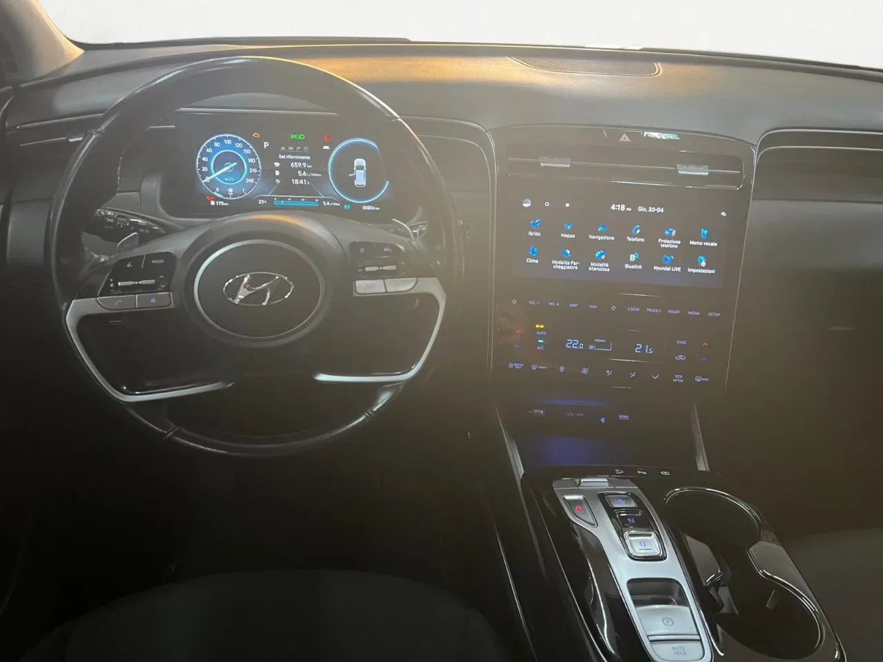 Hyundai Tucson 1.6 hev Xline 2wd auto KM 88.800 foto 9
