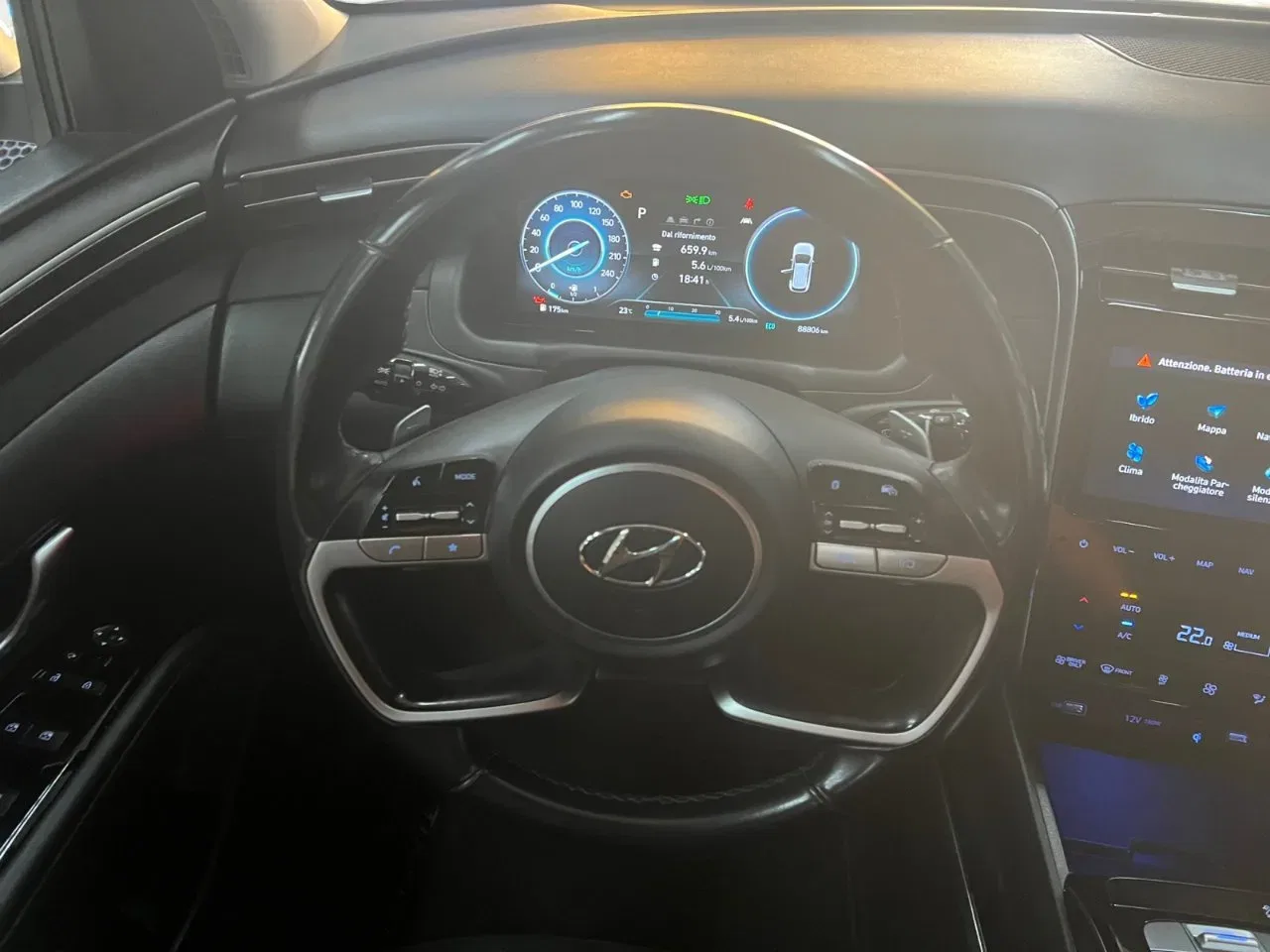 Hyundai Tucson 1.6 hev Xline 2wd auto KM 88.800 foto 11