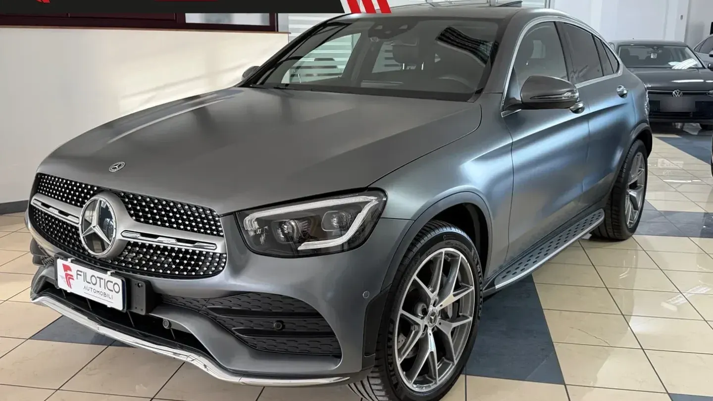 Mercedes-Benz GLC 300 d 4Matic Coupé Premium Plus TETTO APRIBILE- GANCIO TRAINO - LUCI AMBIENT