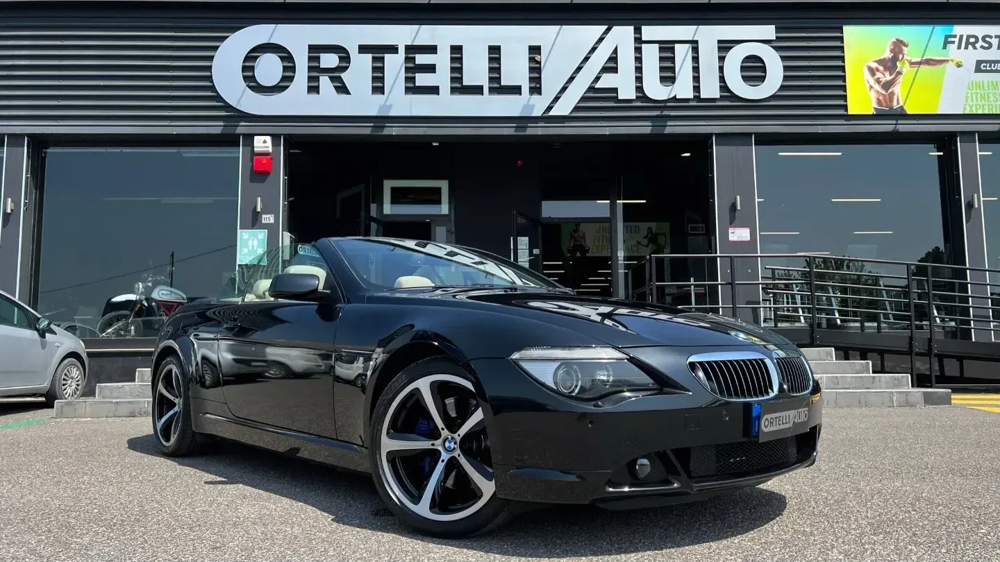 BMW 650i Cabrio 367CV 8 CILINDRI DA COLLEZIONE