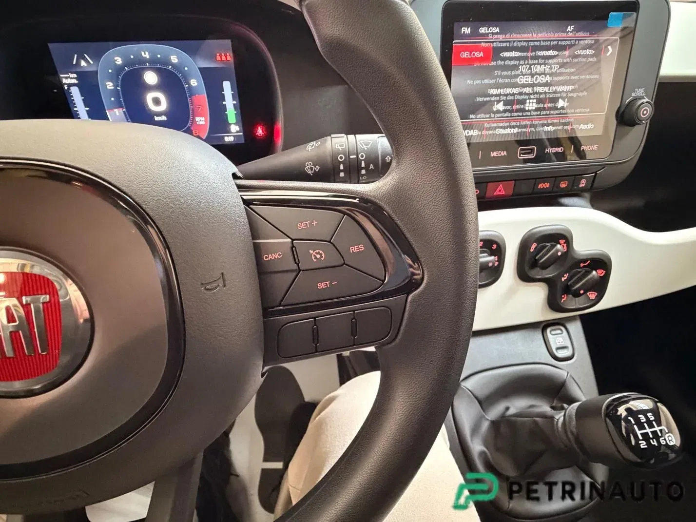 Fiat Panda Pandina Cross 1.0 firefly hybrid s&s 65cv foto 14