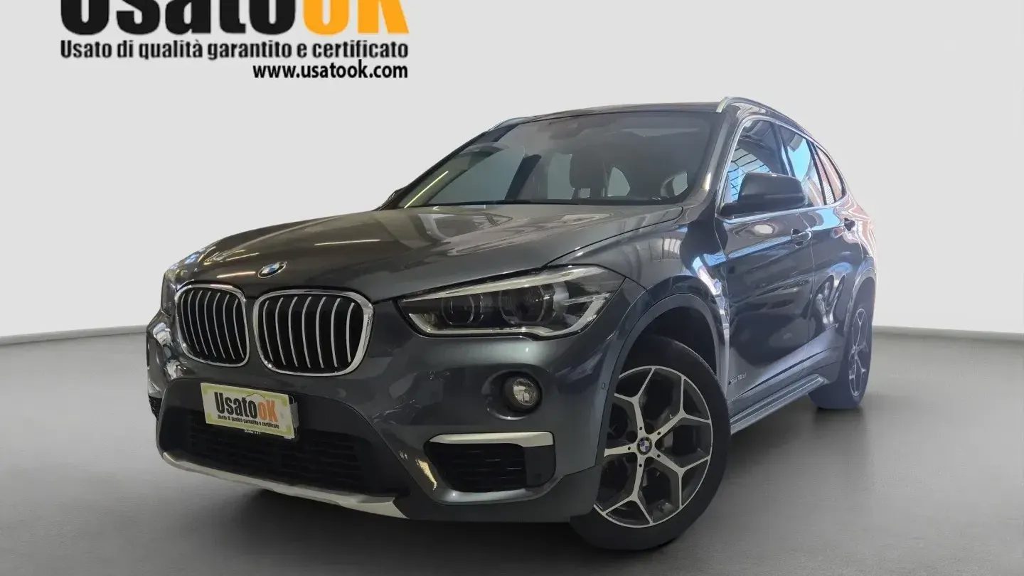 BMW X1 xDrive18d xLine AUTOMATICO-4X4-TETTO PANORAMICO