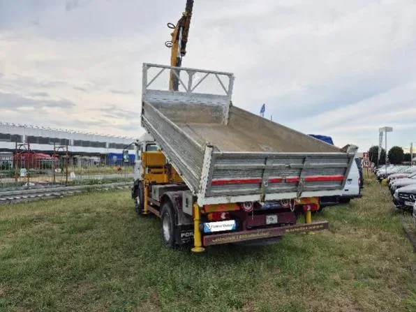 Renault M 180 GRU 14 mt - Ribaltabile trilaterale foto 4