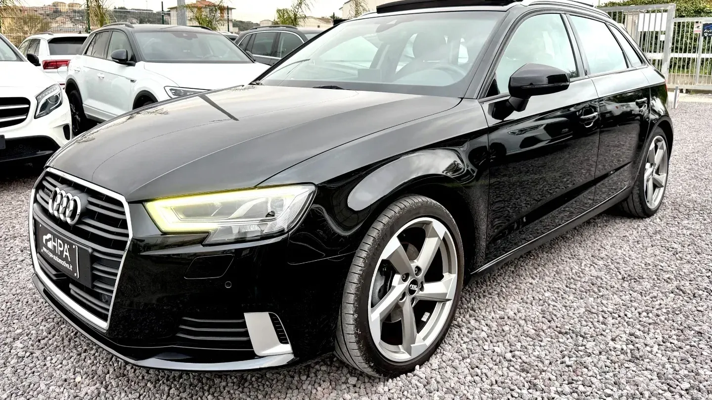 Audi A3 SPORTBACK 2.0TDI Sport quattro VIRTUAL LED NAVI TETTO CARPLAY KEYLESS